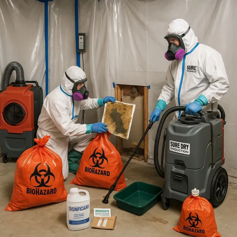 Contaminated Water Handling Protocols process in McGehee, AR