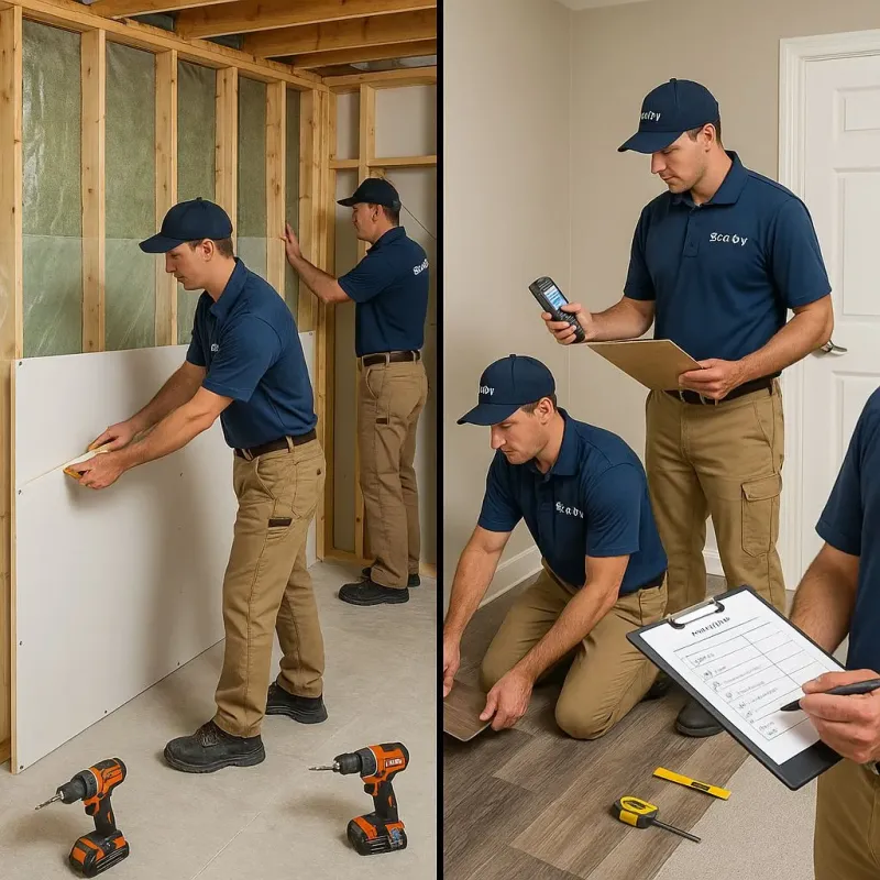 Repairs and Reconstruction process in McGehee, AR